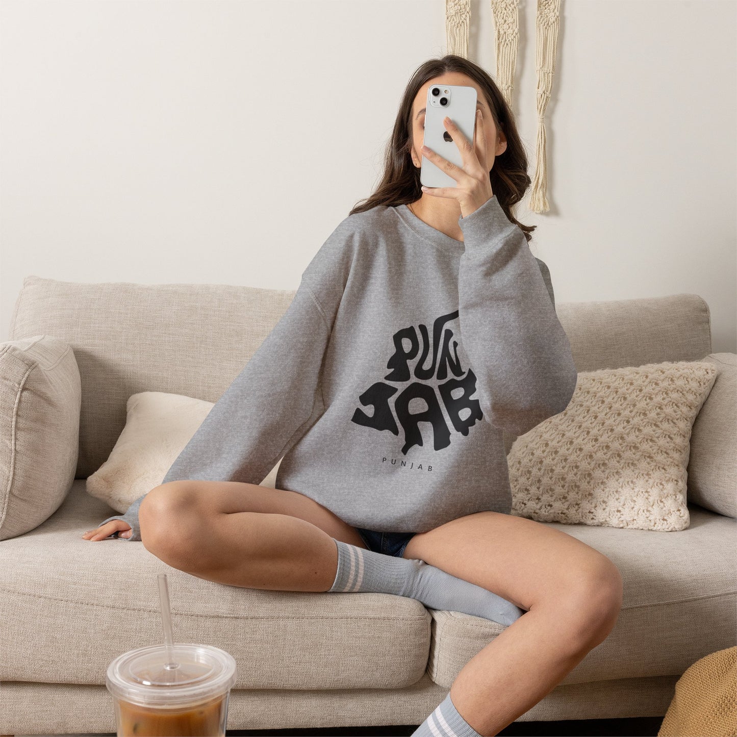 Original Punjab Sweatshirt | Punjabi Heritage Pride Unisex Crewneck