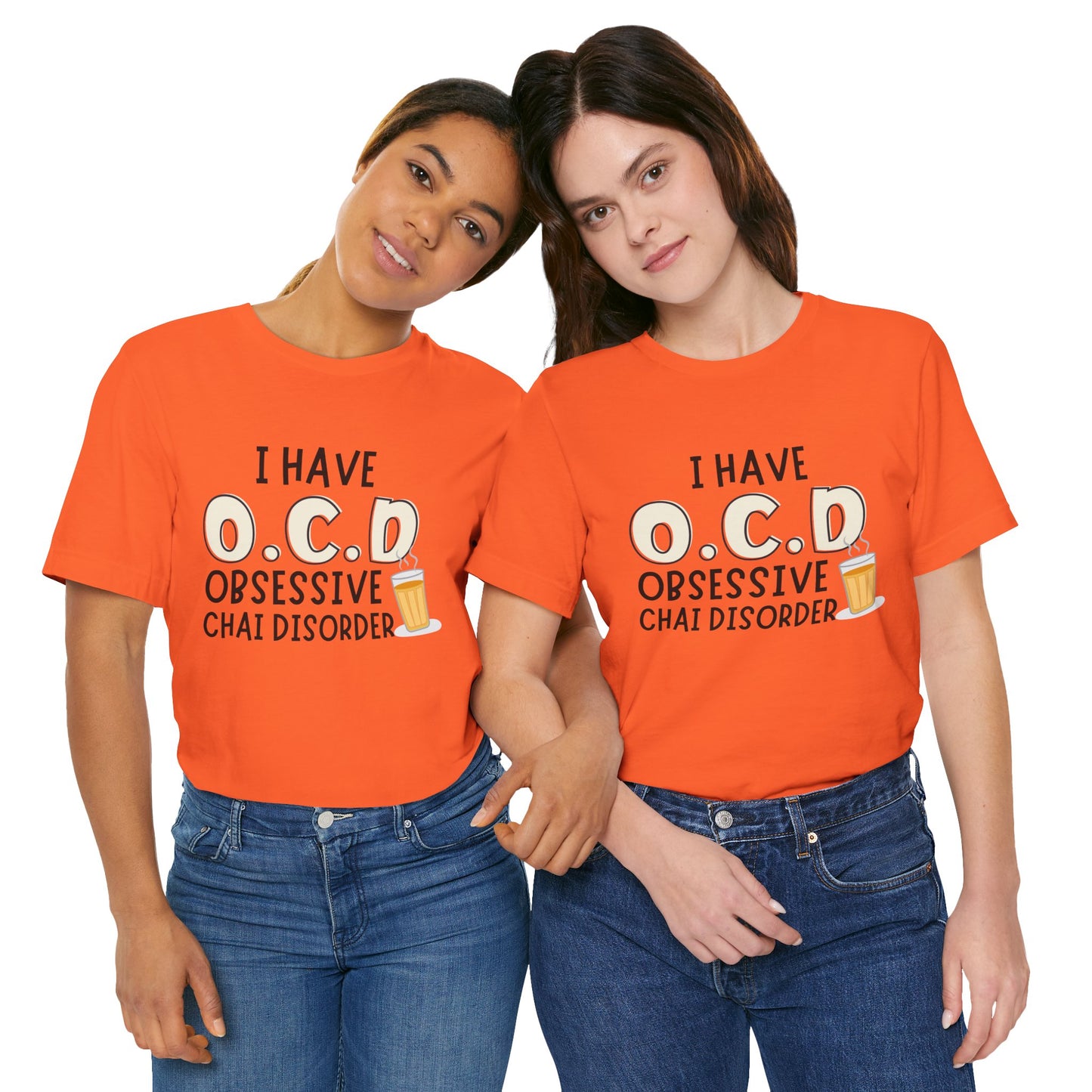 Obsessive Chai Disorder T-Shirt | Funny OCD Chai Lover Tee