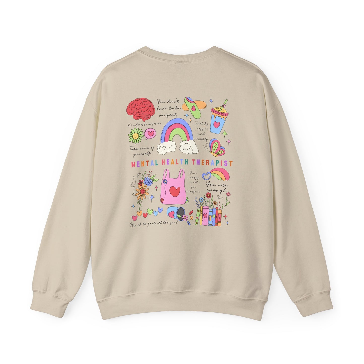 Can't Talk Right Now Therapist Sweatshirt | Funny Mental Health Crewneck