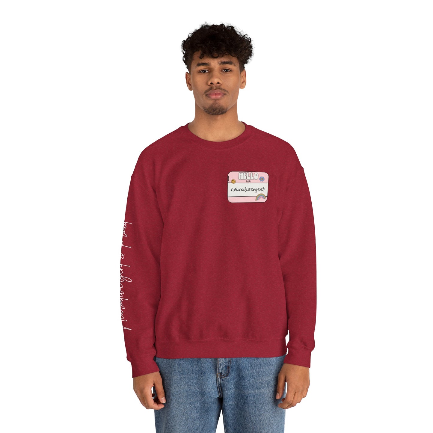 Neurodivergent and Proud Sweatshirt – ADHD Autism Mental Health Awareness