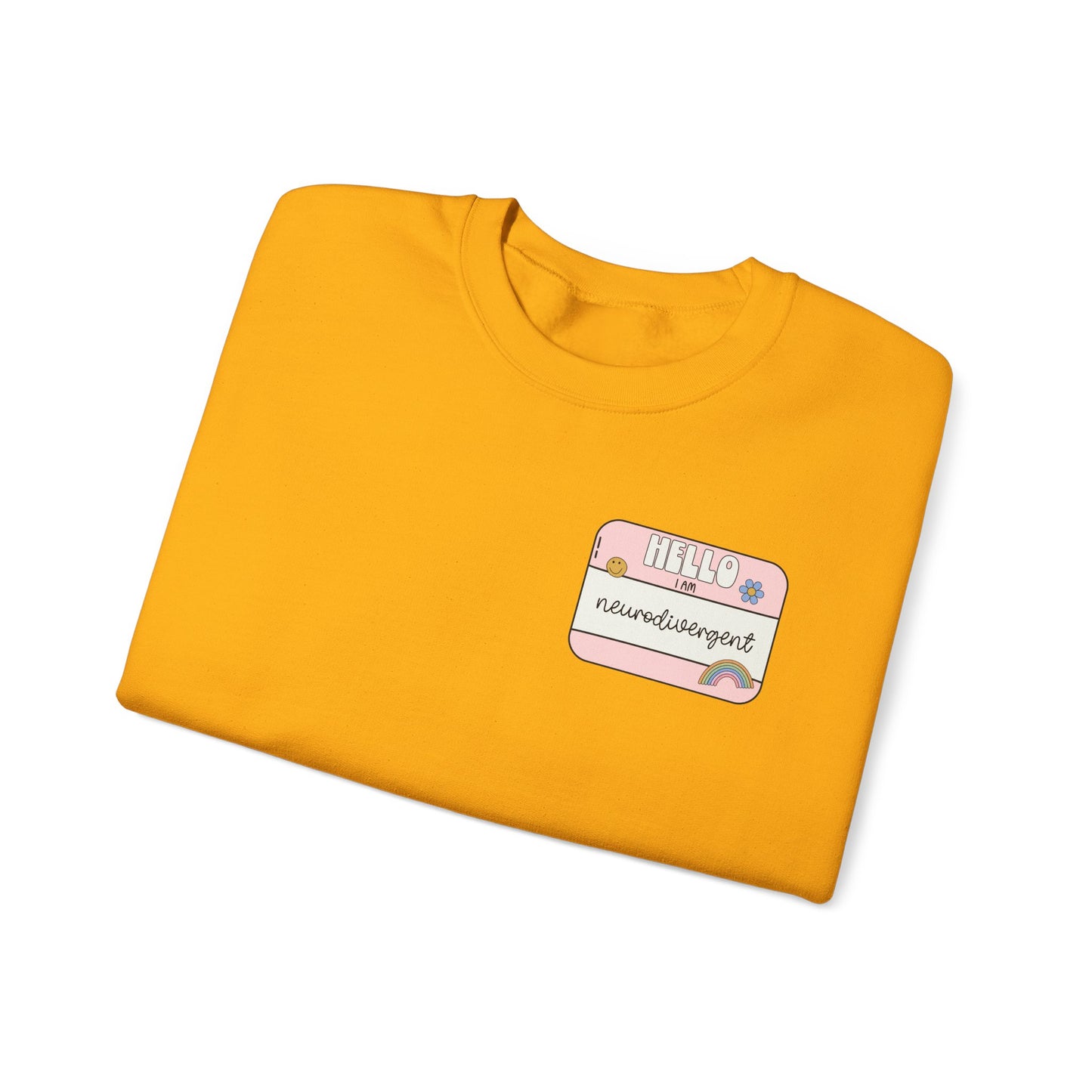Neurodivergent and Proud Sweatshirt | ADHD Autism Awareness Crewneck