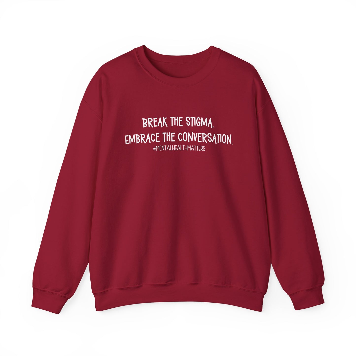 Break the Stigma - Mental Health Awareness Crewneck Sweatshirt