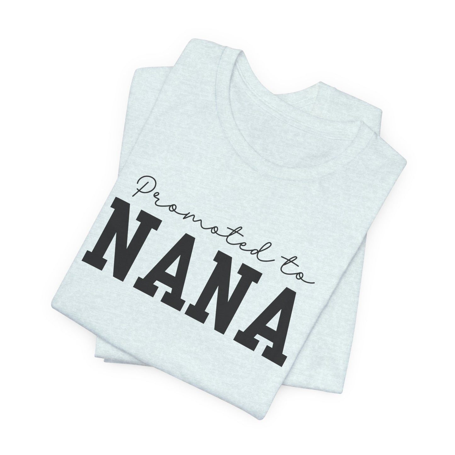 Promoted to Nana Shirt | Baby Announcement Tee | New Grandpa Gift | Desi South Asian | Indian Pakistani | Nana Ji Gift