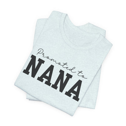 Promoted to Nana Shirt | Baby Announcement Tee | New Grandpa Gift | Desi South Asian | Indian Pakistani | Nana Ji Gift