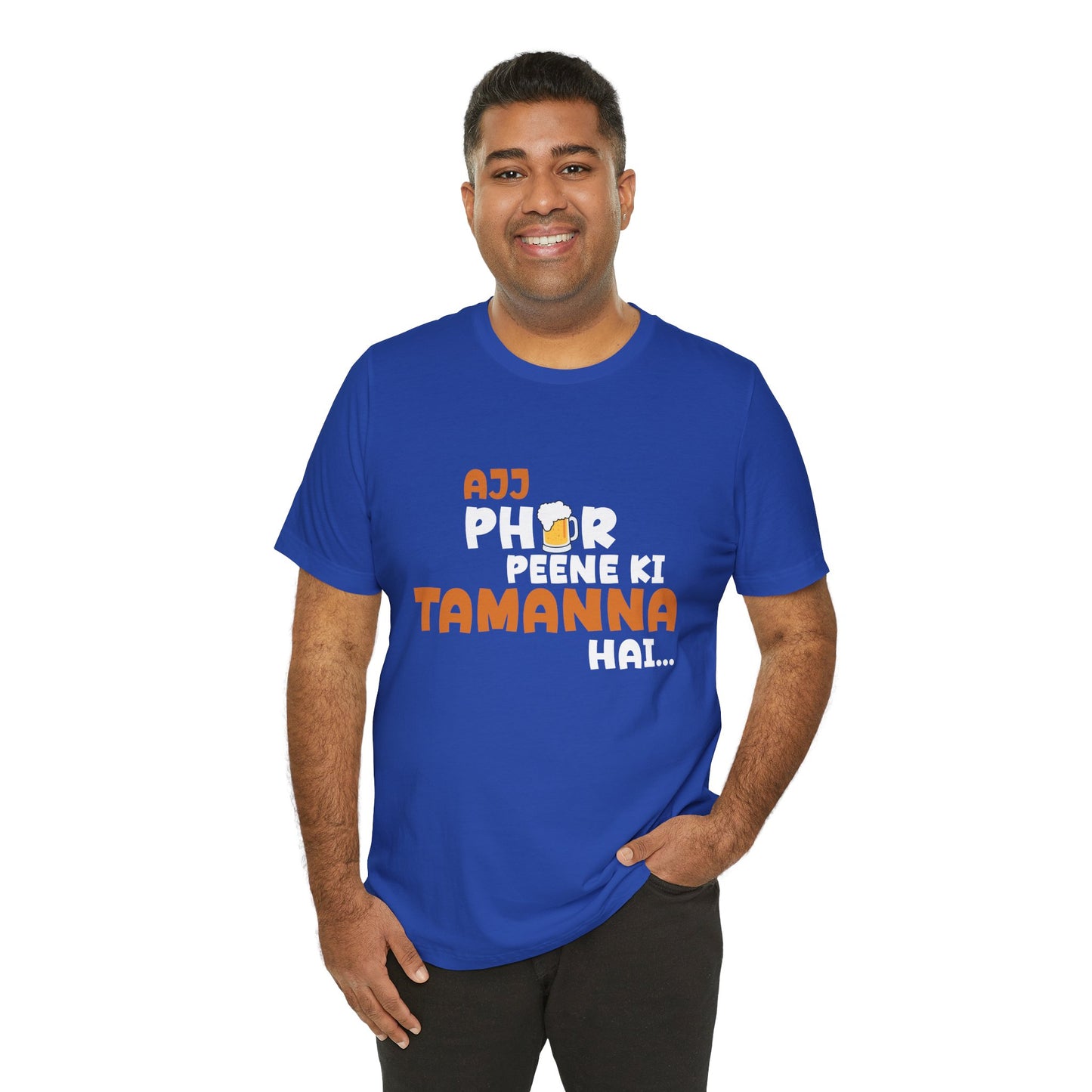 Ajj Phir Peene Ki Tamanah Hai T-Shirt | Funny Desi Party Tee