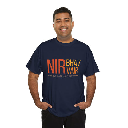 Nirbhau Nirvair T-Shirt – Punjabi Quote Tee