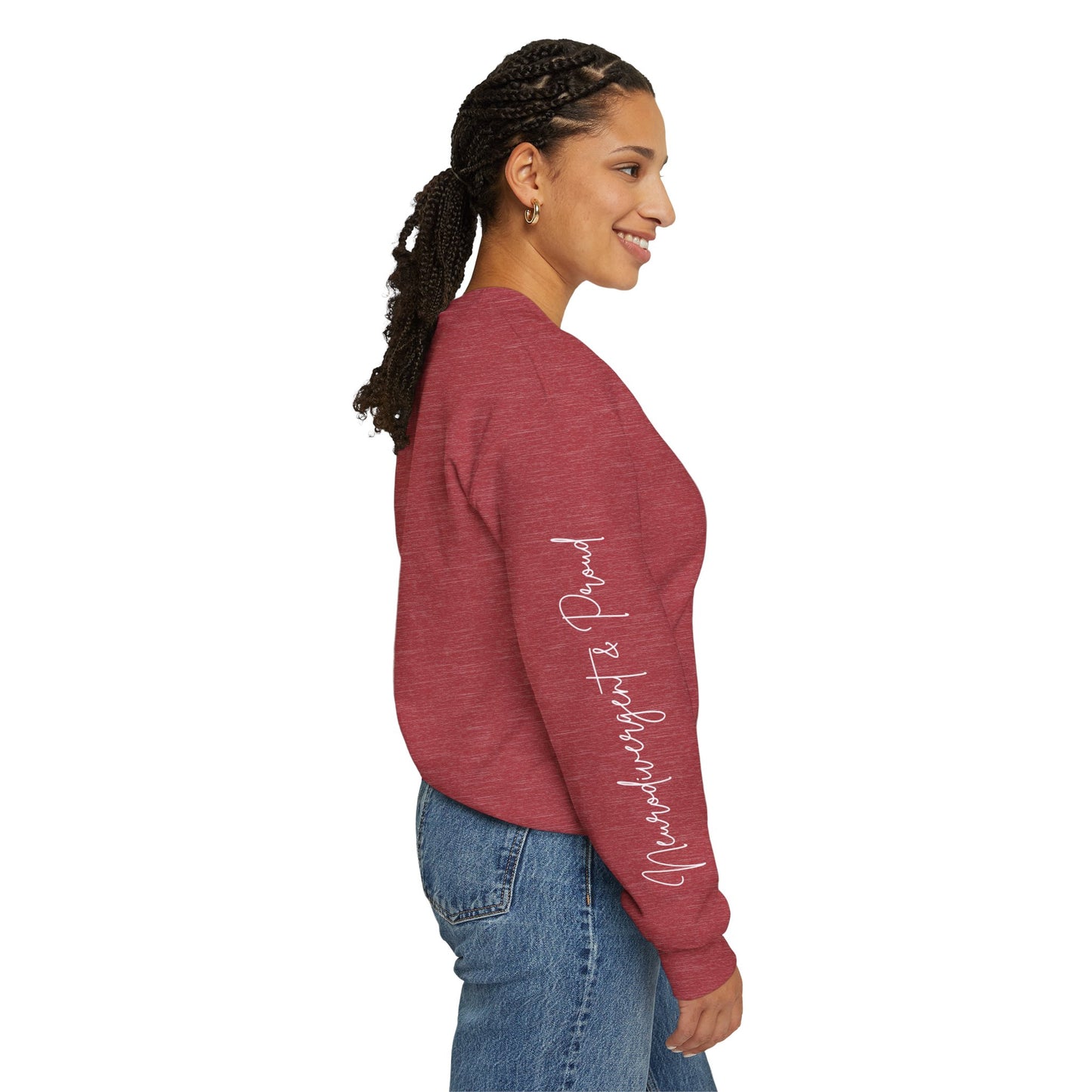 Neurodivergent and Proud Sweatshirt | ADHD Autism Awareness Crewneck