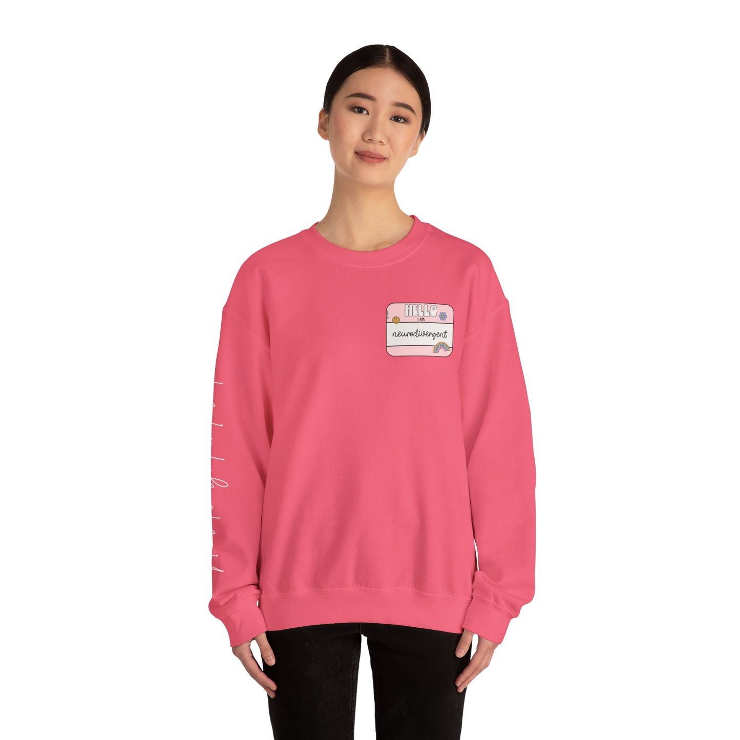 Neurodivergent and Proud Sweatshirt – ADHD Autism Mental Health Awareness