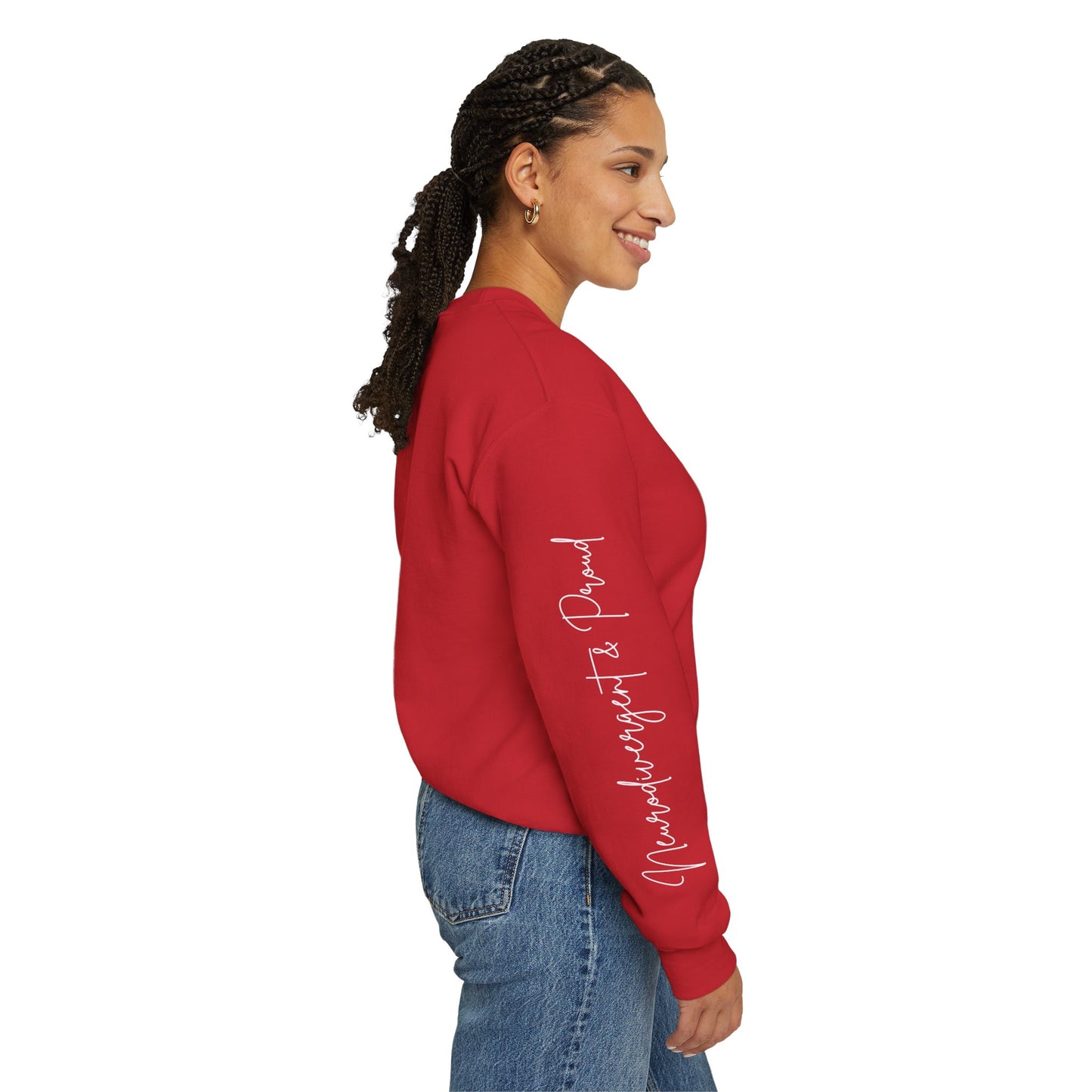 Neurodivergent and Proud Sweatshirt | ADHD Autism Awareness Crewneck