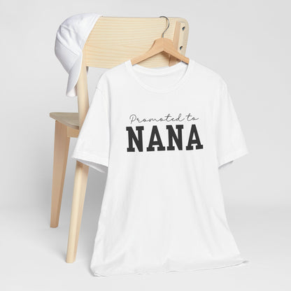 Promoted to Nana Shirt | Baby Announcement Tee | New Grandpa Gift | Desi South Asian | Indian Pakistani | Nana Ji Gift