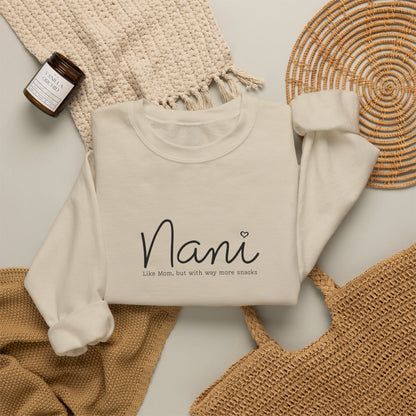 Nani Sweatshirt Gift | Baby Announcement Gifts | Desi Grandma Gift | South Asian  Pregnancy reveal | Indian Punjabi | Mothers Day Gift