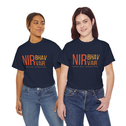 Nirbhau Nirvair T-Shirt – Punjabi Quote Tee