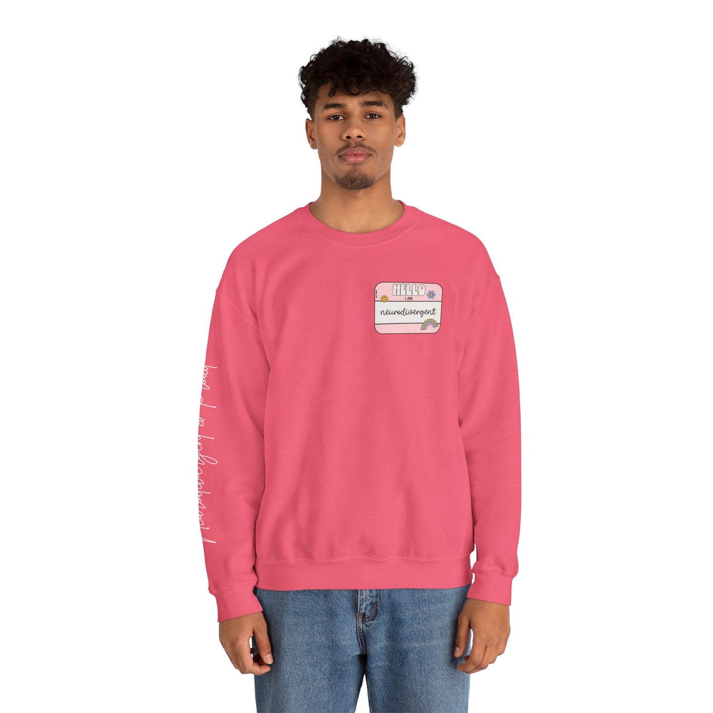 Neurodivergent and Proud Sweatshirt | ADHD Autism Awareness Crewneck