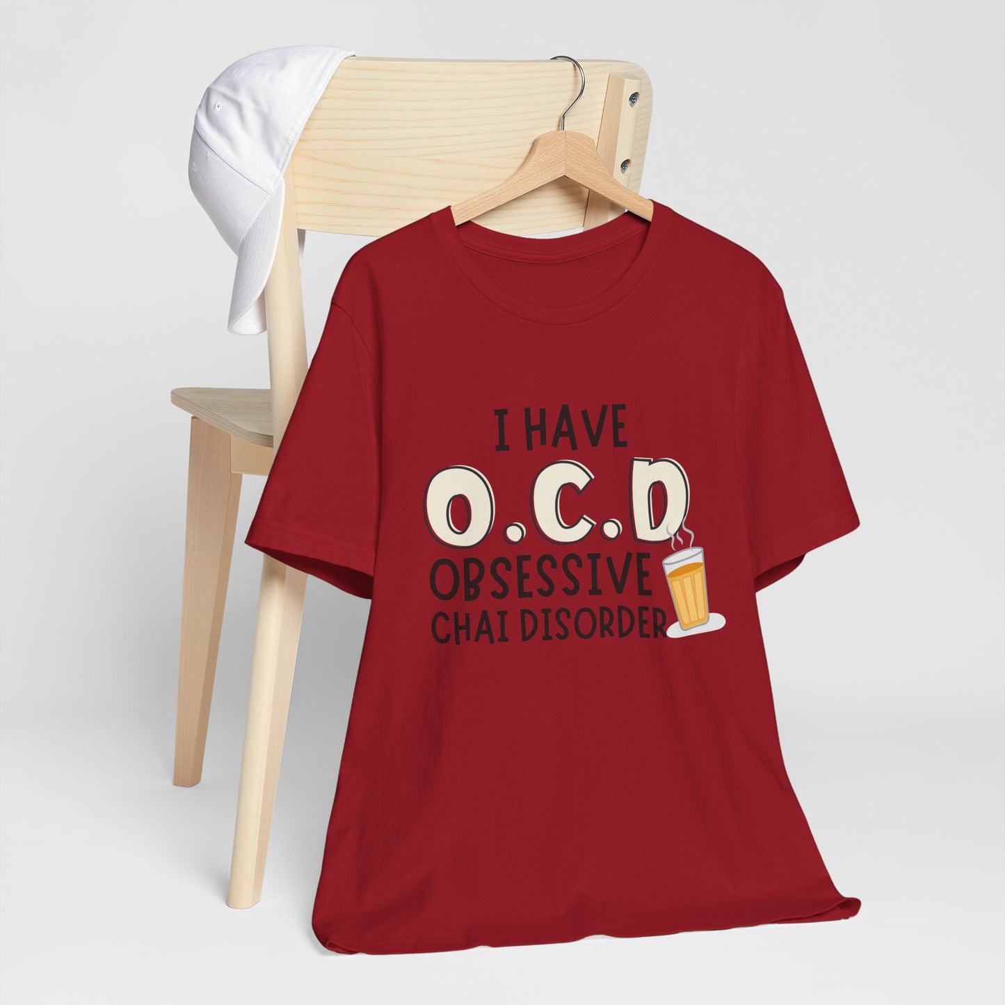Obsessive Chai Disorder T-Shirt | Funny OCD Chai Lover Tee