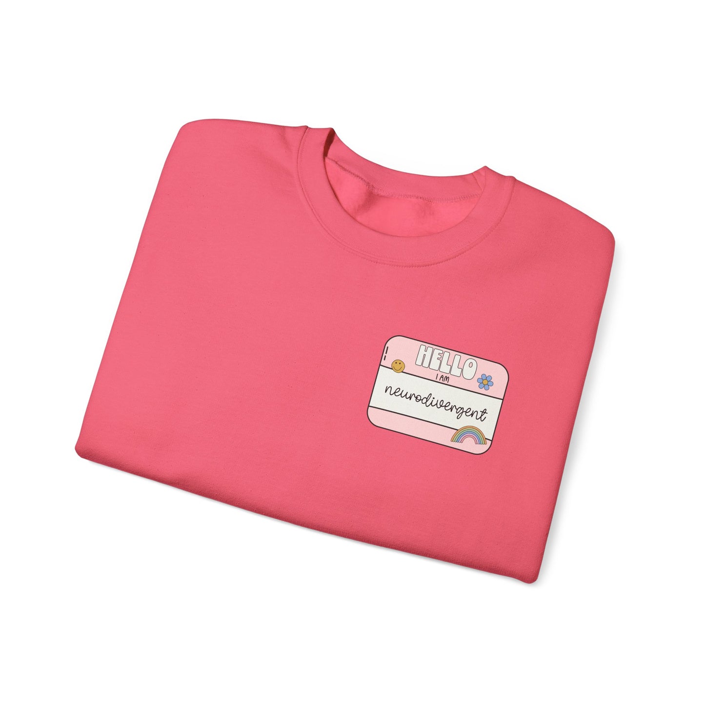 Neurodivergent and Proud Sweatshirt | ADHD Autism Awareness Crewneck