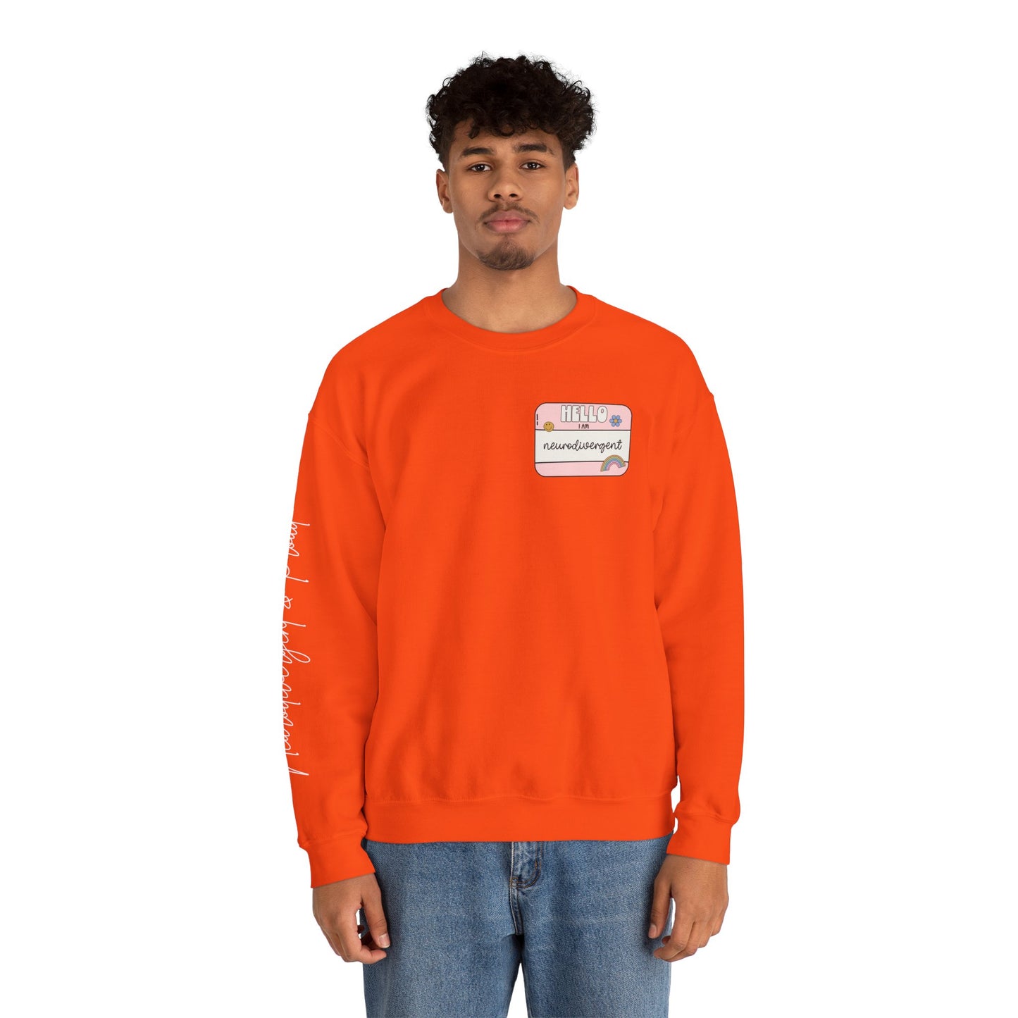 Neurodivergent and Proud Sweatshirt | ADHD Autism Awareness Crewneck