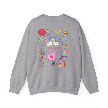 Can’t Talk Right Now, Doing Mental Health Therapist Stuff Sweatshirt – Funny Therapist Crewneck | Mental Health Apparel