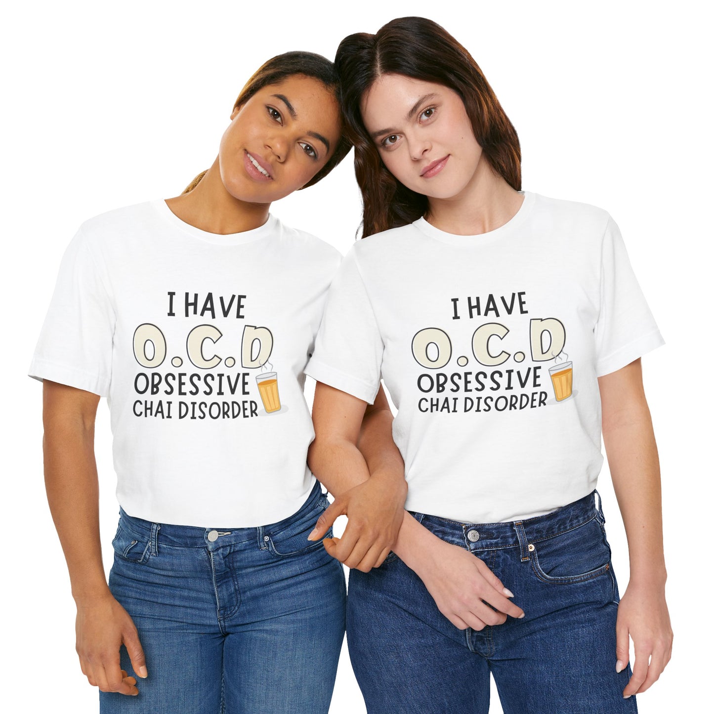 Obsessive Chai Disorder T-Shirt | Funny OCD Chai Lover Tee