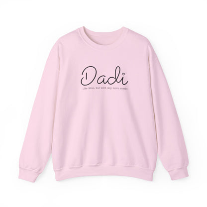 Dadi Sweatshirt, New Dadi Gift, Baby Announcement, Pregnancy Reveal, Desi Grandma Gift, South Asian Indian, Baby Shower Dadi Ji Gift