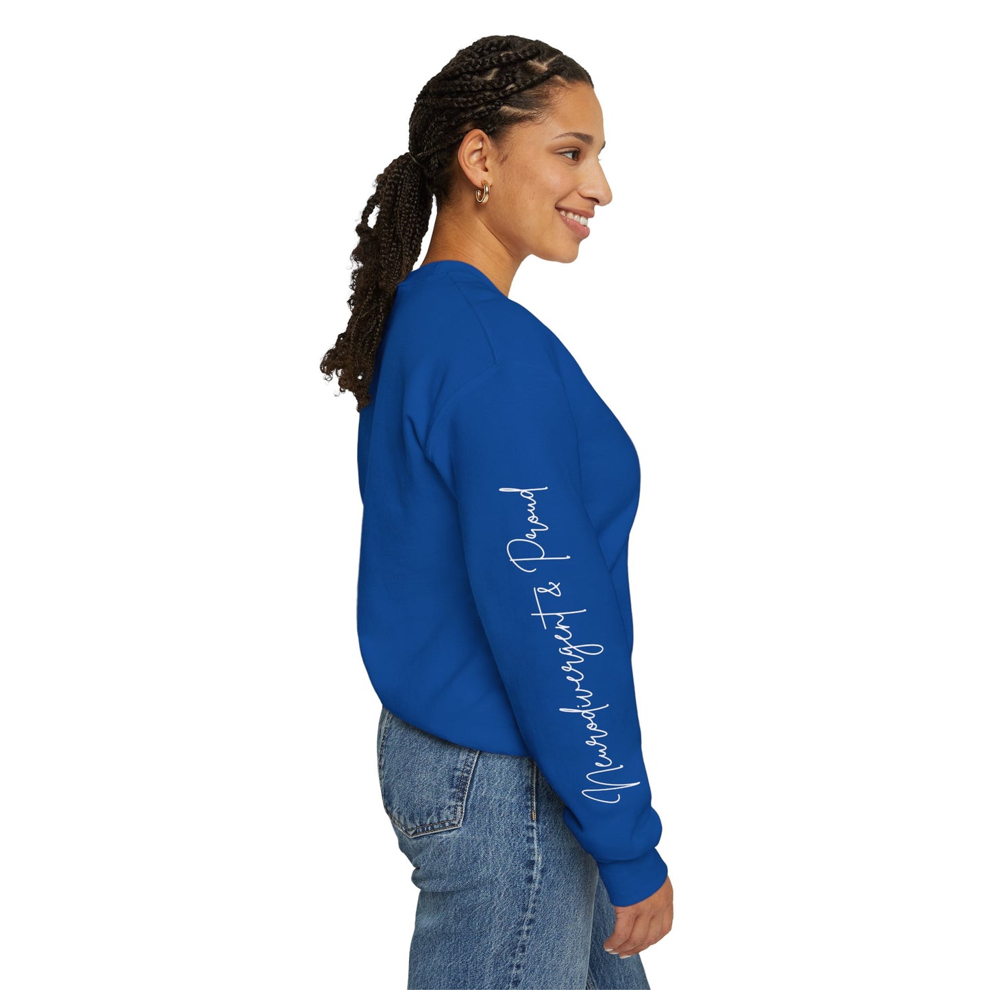 Neurodivergent and Proud Sweatshirt | ADHD Autism Awareness Crewneck