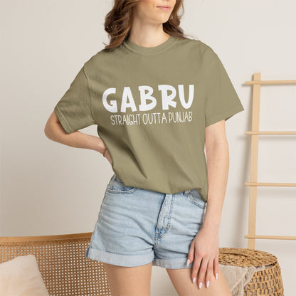 Gabru T-Shirt | Punjabi Desi Swagger Graphic Tee for Men