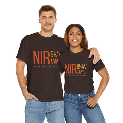 Nirbhau Nirvair T-Shirt – Punjabi Quote Tee