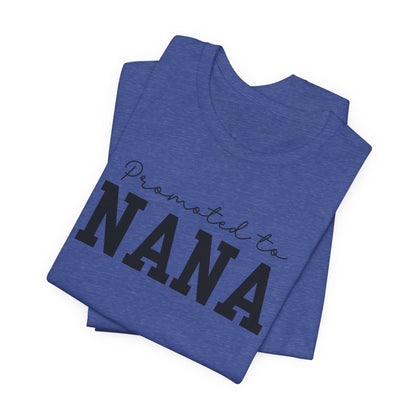 Promoted to Nana Shirt | Baby Announcement Tee | New Grandpa Gift | Desi South Asian | Indian Pakistani | Nana Ji Gift