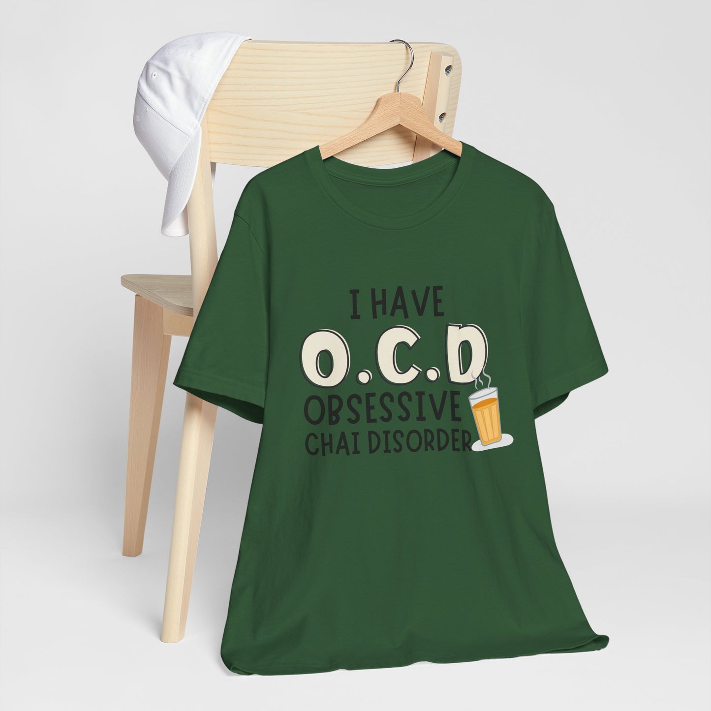 Obsessive Chai Disorder T-Shirt | Funny OCD Chai Lover Tee