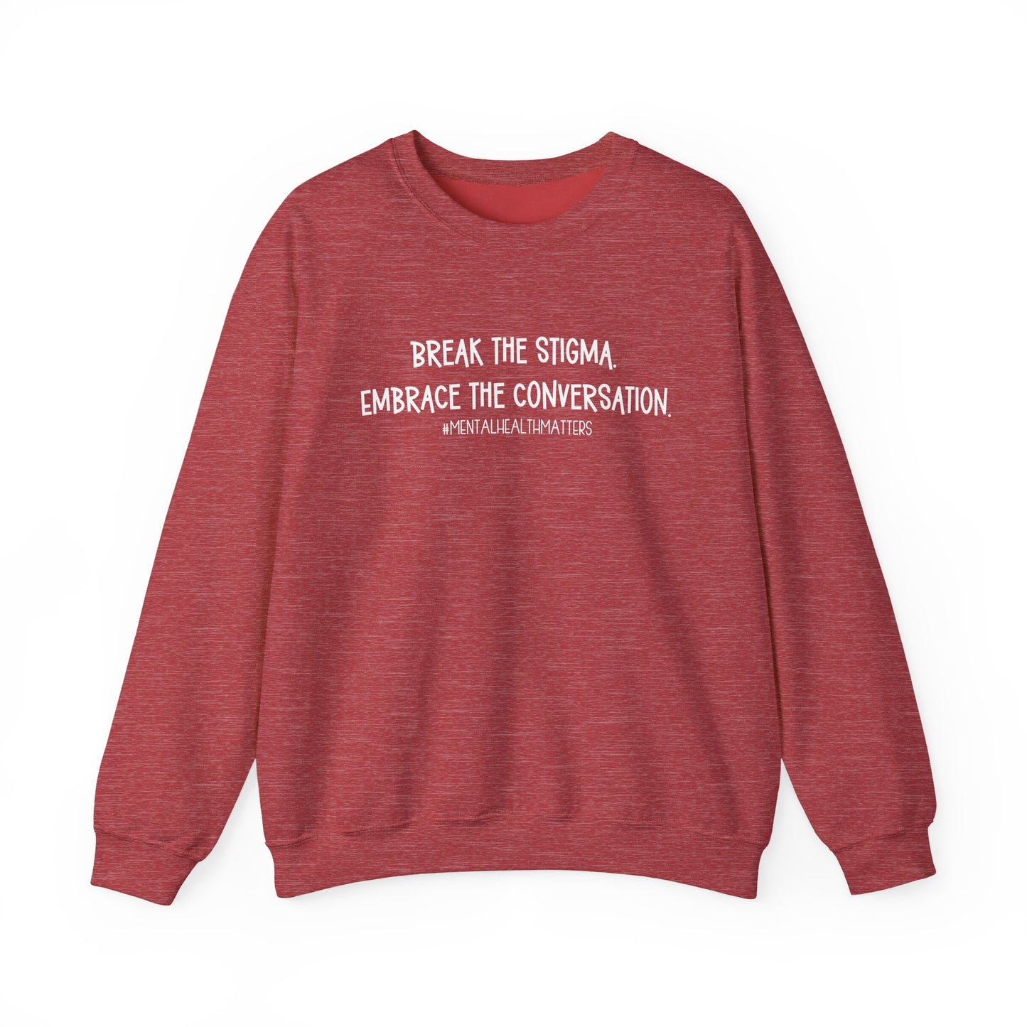 Break the Stigma - Mental Health Awareness Crewneck Sweatshirt