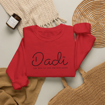 Dadi Sweatshirt, New Dadi Gift, Baby Announcement, Pregnancy Reveal, Desi Grandma Gift, South Asian Indian, Baby Shower Dadi Ji Gift