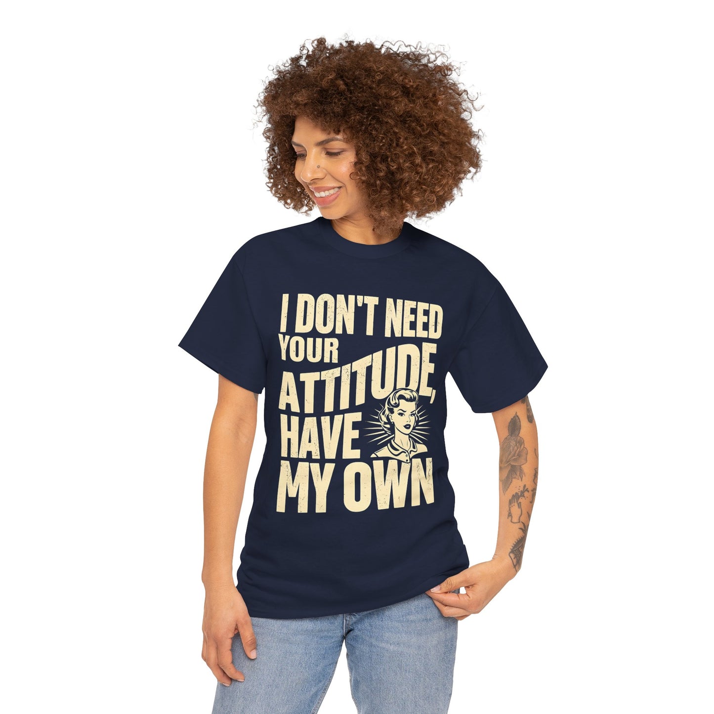 I Don’t Need Your Attitude, I Have My Own T-Shirt – Sassy Desi Graphic Tee