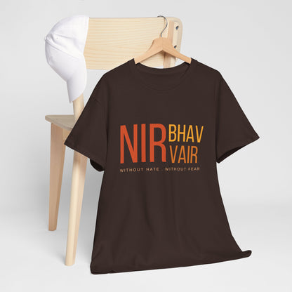 Nirbhau Nirvair T-Shirt – Punjabi Quote Tee