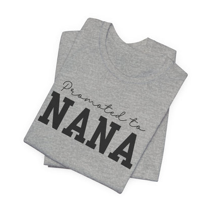 Promoted to Nana Shirt | Baby Announcement Tee | New Grandpa Gift | Desi South Asian | Indian Pakistani | Nana Ji Gift