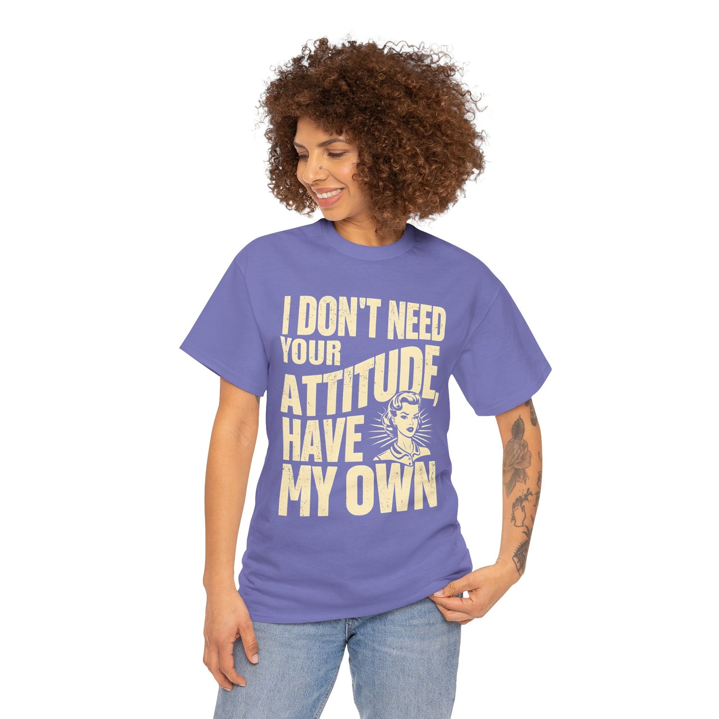I Don’t Need Your Attitude, I Have My Own T-Shirt – Sassy Desi Graphic Tee