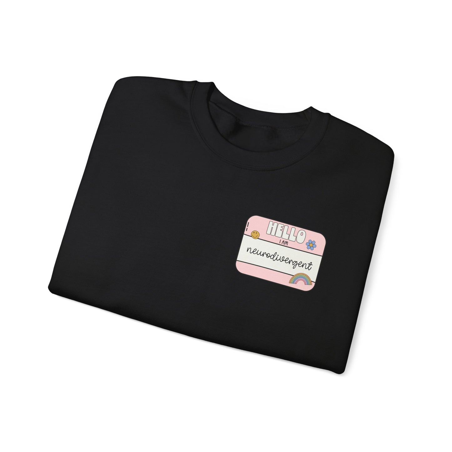 Neurodivergent and Proud Sweatshirt | ADHD Autism Awareness Crewneck