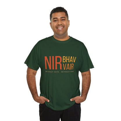 Nirbhau Nirvair T-Shirt – Punjabi Quote Tee