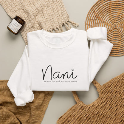 Nani Sweatshirt Gift | Baby Announcement Gifts | Desi Grandma Gift | South Asian  Pregnancy reveal | Indian Punjabi | Mothers Day Gift