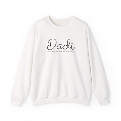 Dadi Sweatshirt, New Dadi Gift, Baby Announcement, Pregnancy Reveal, Desi Grandma Gift, South Asian Indian, Baby Shower Dadi Ji Gift
