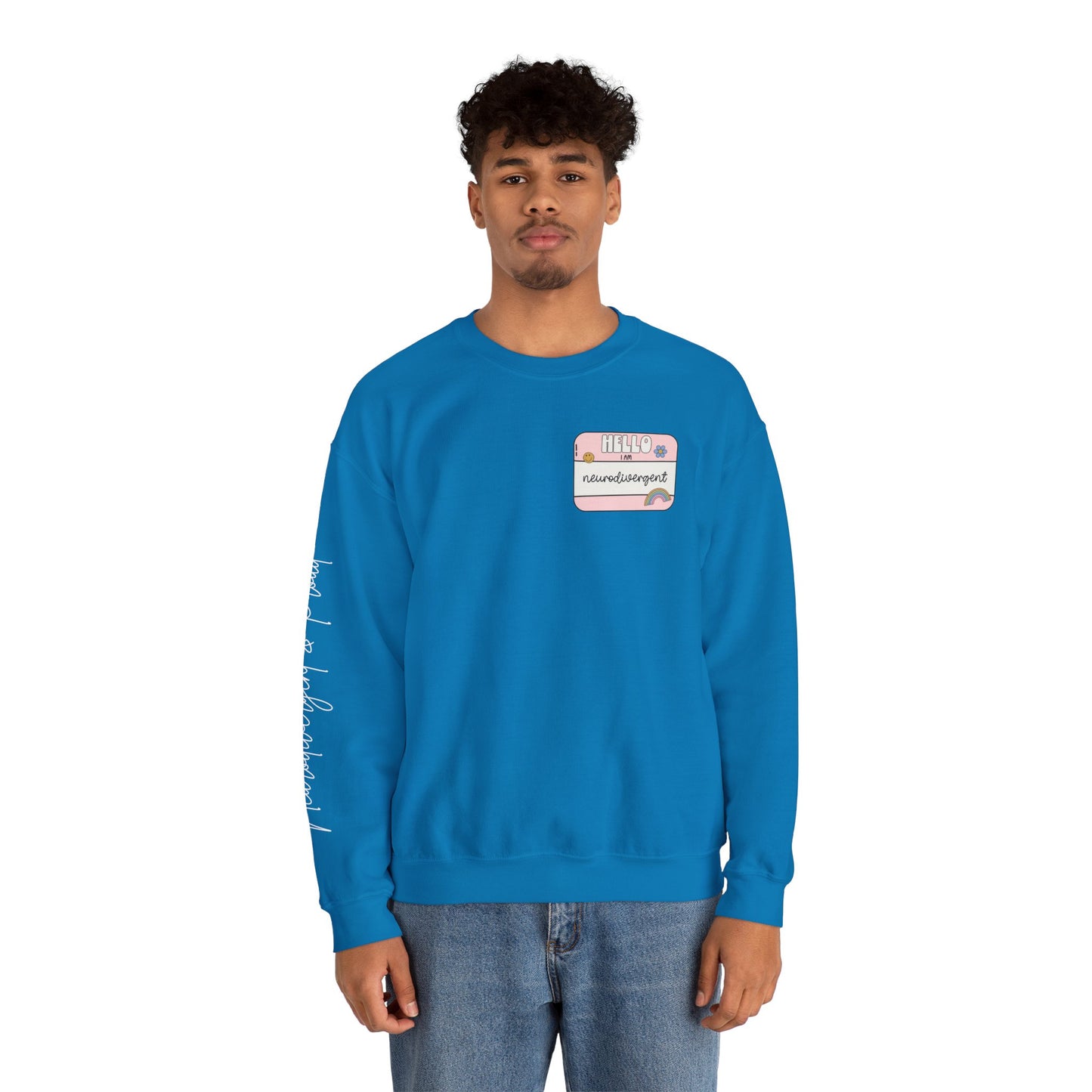 Neurodivergent and Proud Sweatshirt | ADHD Autism Awareness Crewneck