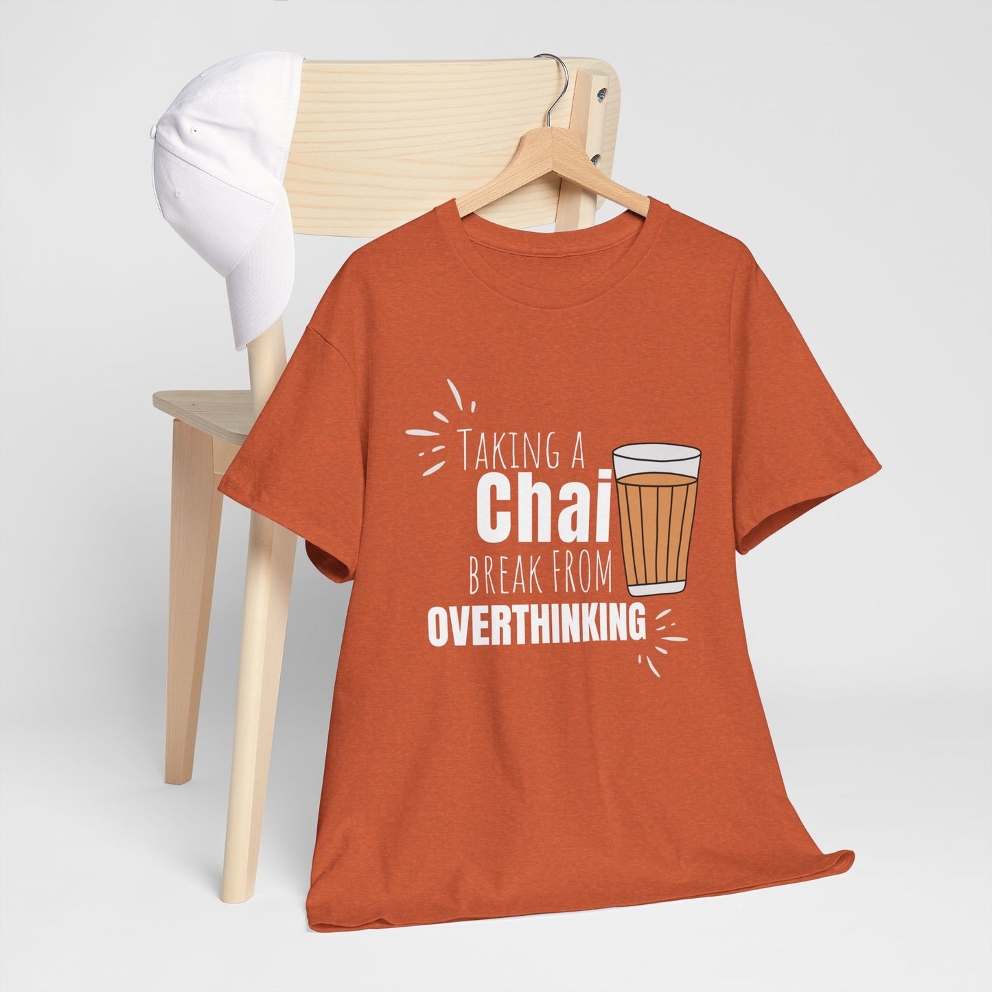 Chai Break from Overthinking T-Shirt