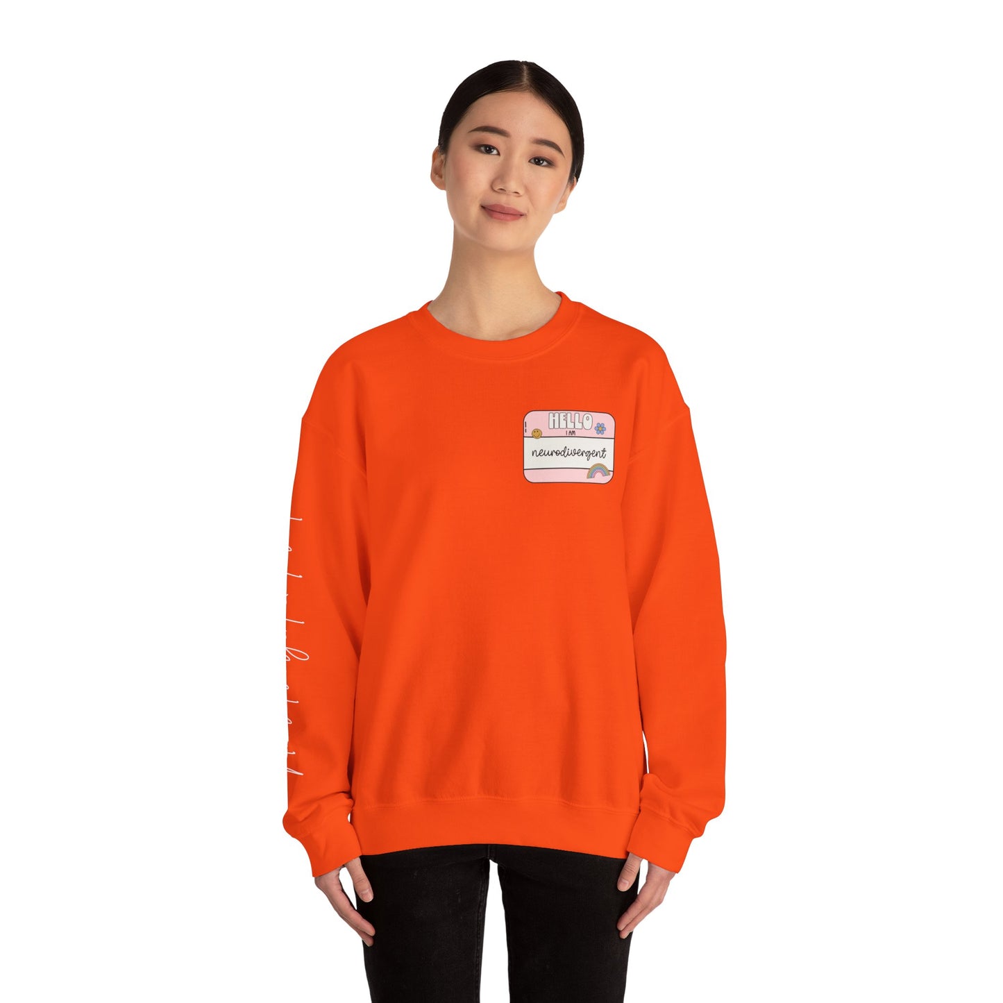 Neurodivergent and Proud Sweatshirt | ADHD Autism Awareness Crewneck