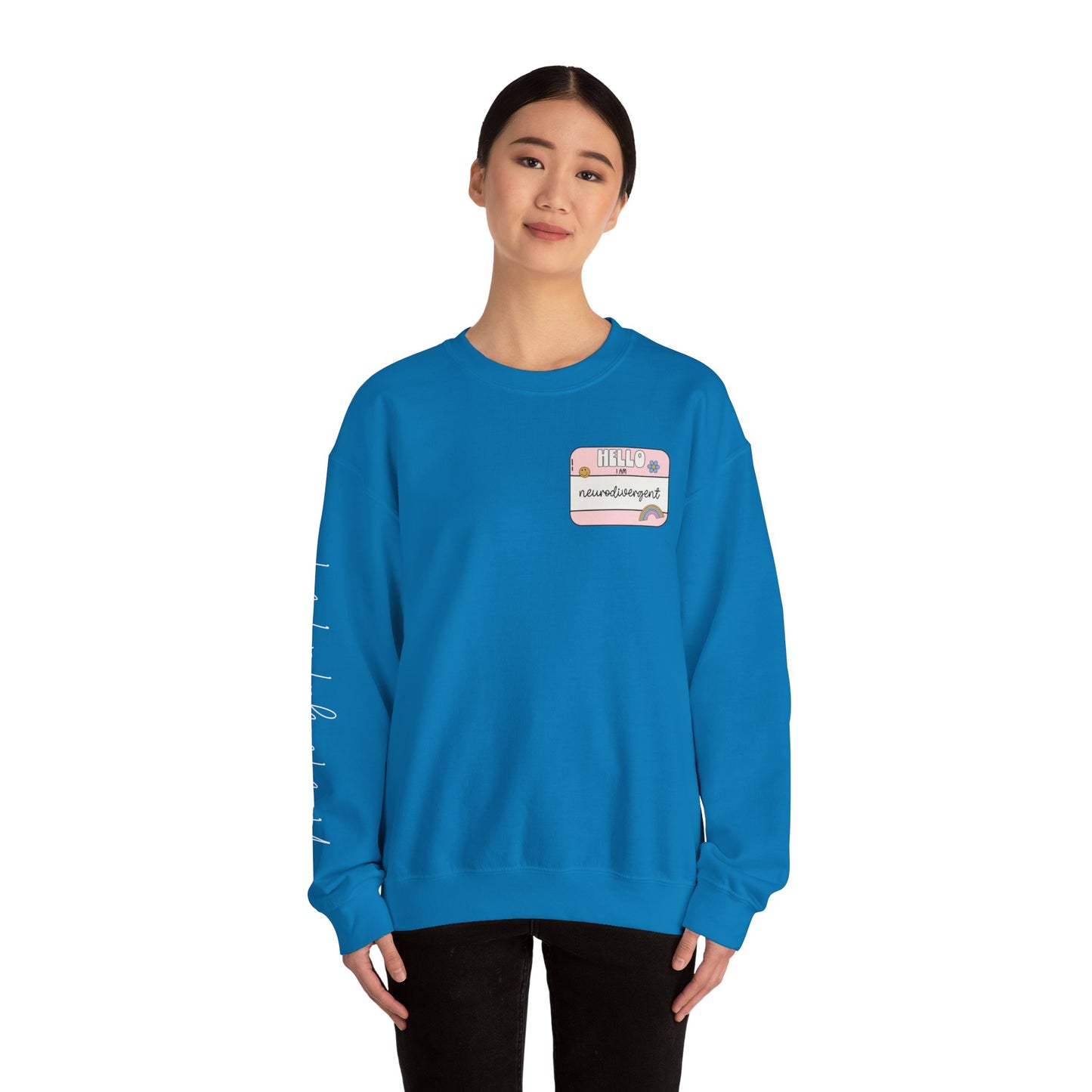 Neurodivergent and Proud Sweatshirt | ADHD Autism Awareness Crewneck