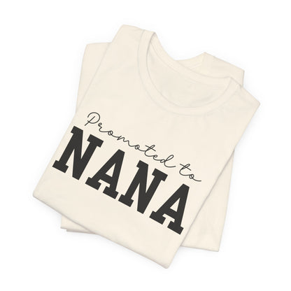 Promoted to Nana Shirt | Baby Announcement Tee | New Grandpa Gift | Desi South Asian | Indian Pakistani | Nana Ji Gift