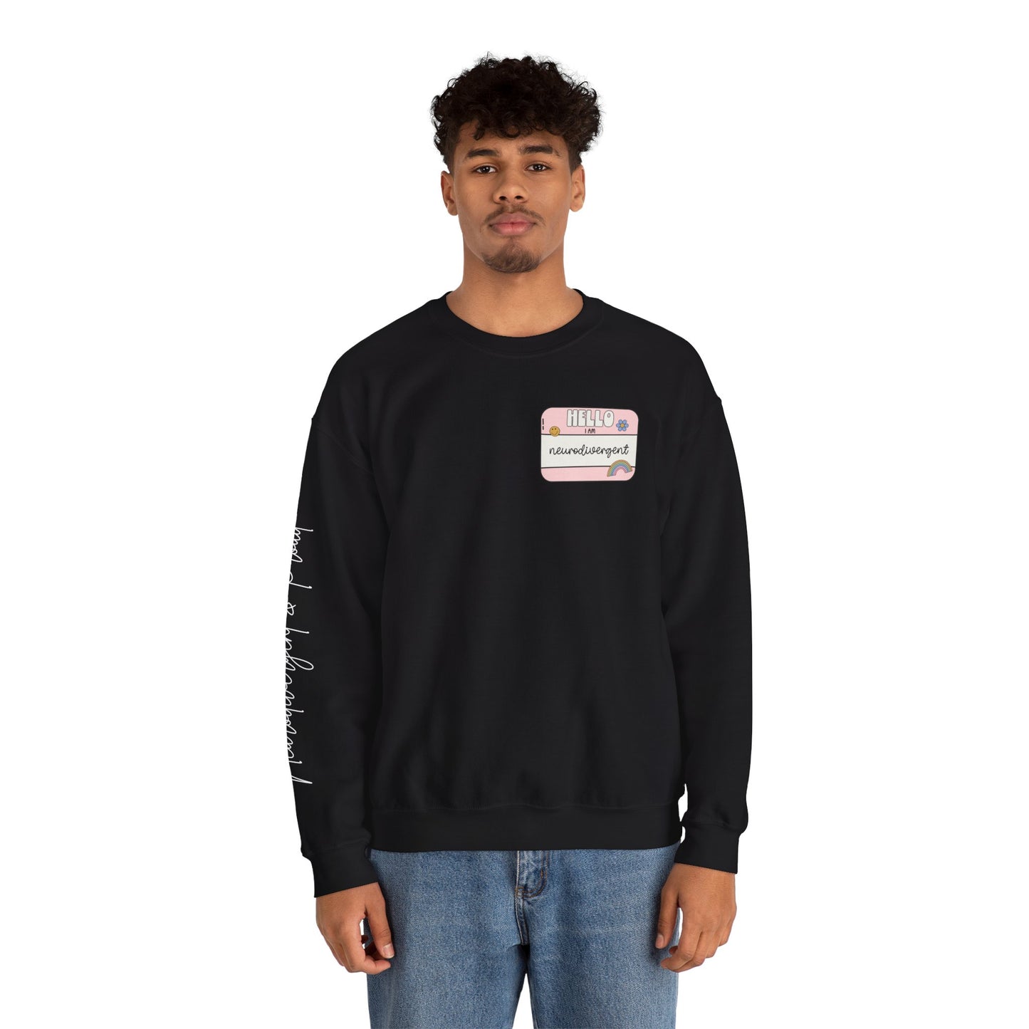 Neurodivergent and Proud Sweatshirt – ADHD Autism Mental Health Awareness