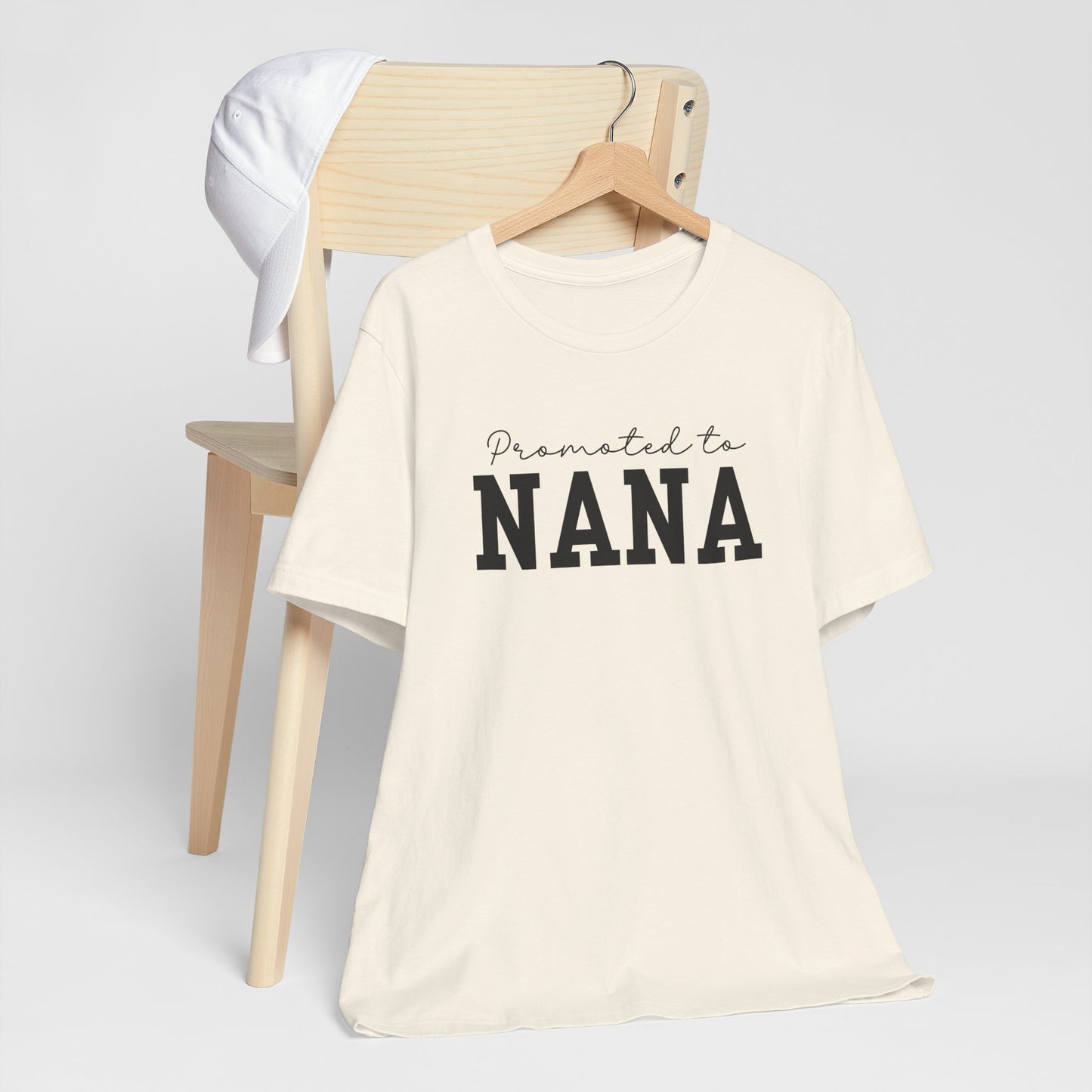 Promoted to Nana Shirt | Baby Announcement Tee | New Grandpa Gift | Desi South Asian | Indian Pakistani | Nana Ji Gift