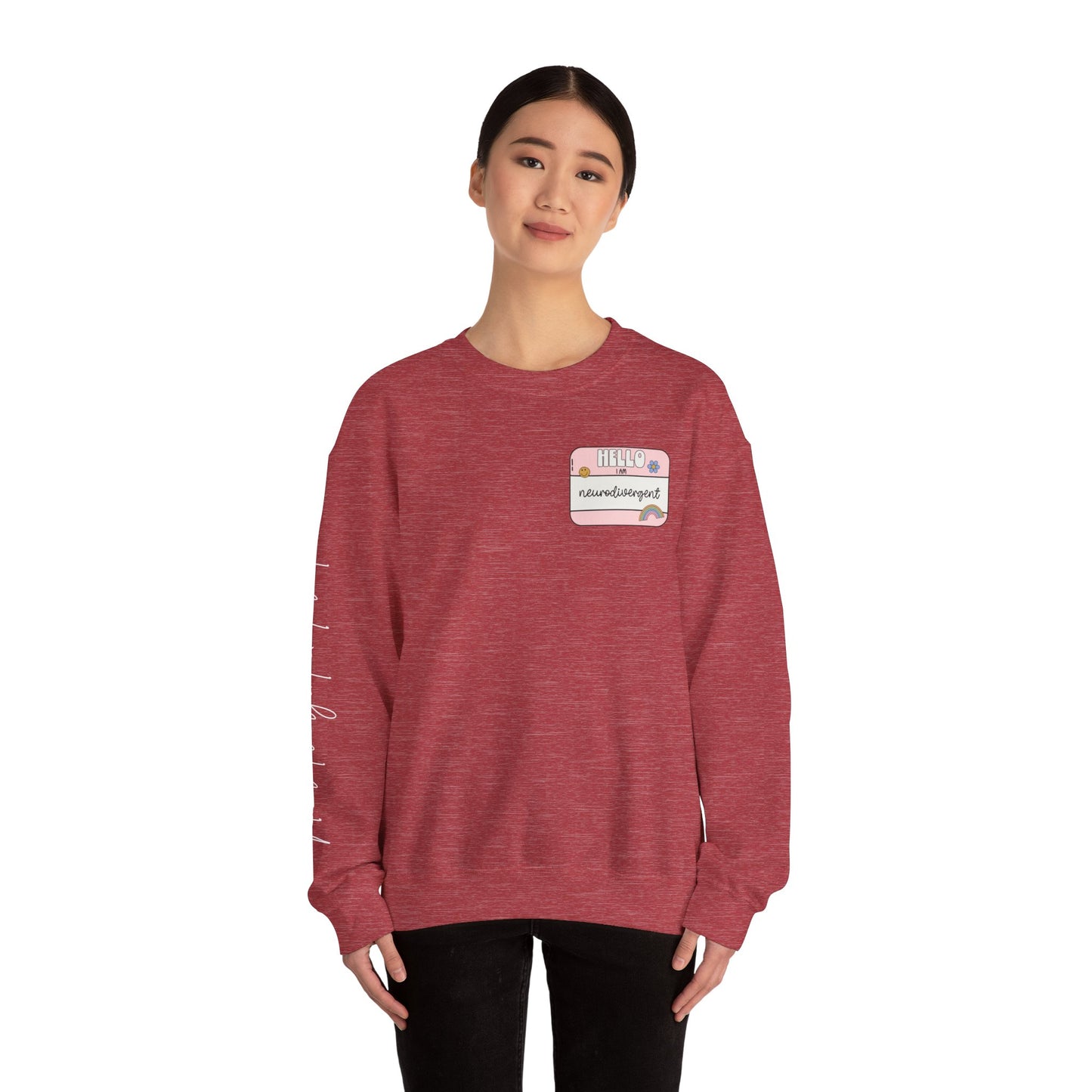 Neurodivergent and Proud Sweatshirt – ADHD Autism Mental Health Awareness