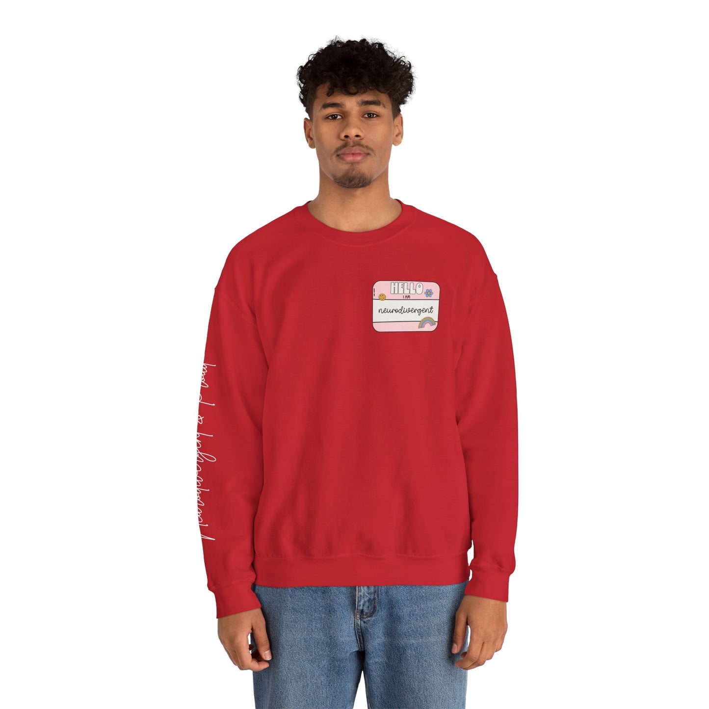 Neurodivergent and Proud Sweatshirt – ADHD Autism Mental Health Awareness