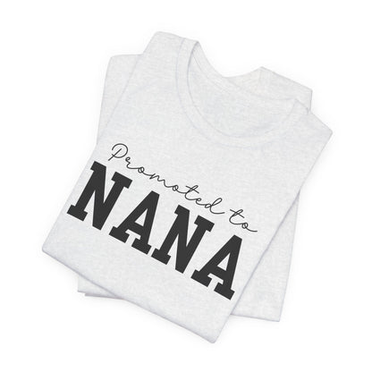 Promoted to Nana Shirt | Baby Announcement Tee | New Grandpa Gift | Desi South Asian | Indian Pakistani | Nana Ji Gift