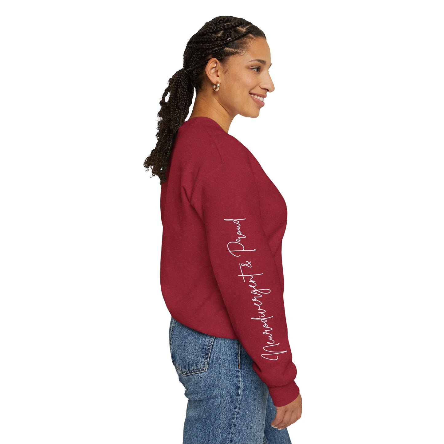 Neurodivergent and Proud Sweatshirt | ADHD Autism Awareness Crewneck