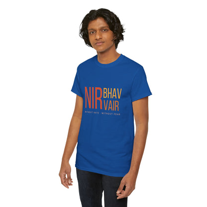 Nirbhau Nirvair T-Shirt – Punjabi Quote Tee